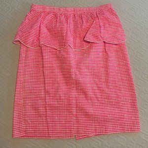Lilly Pulitzer Peplum Skirt